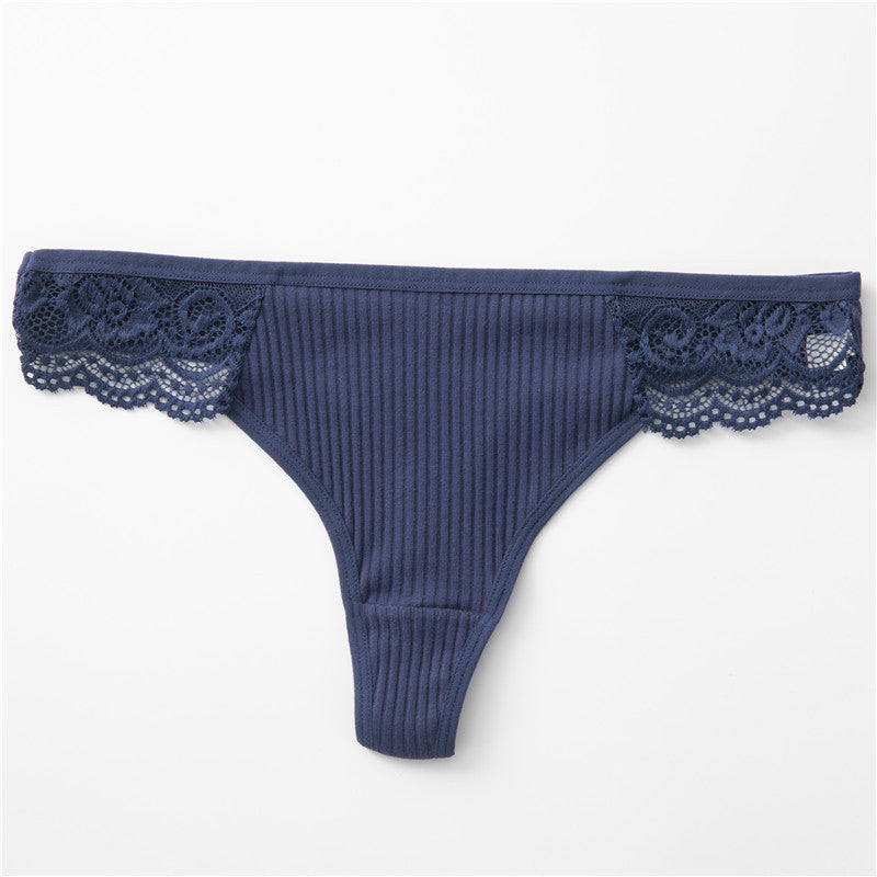 Underwear Low Waist Full Cotton Women's Lace.