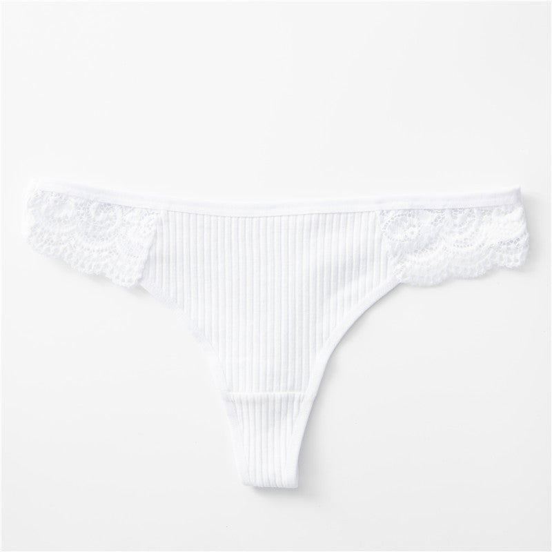 Underwear Low Waist Full Cotton Women's Lace.