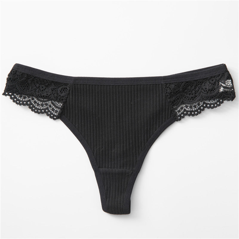 Underwear Low Waist Full Cotton Women's Lace.