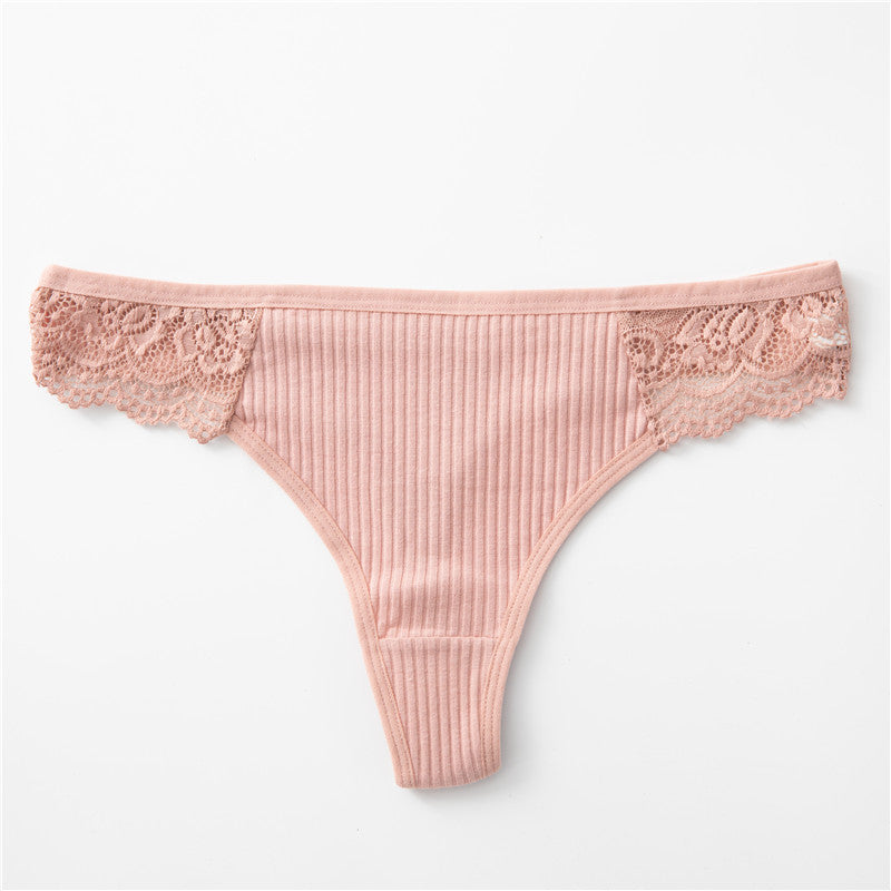 Underwear Low Waist Full Cotton Women's Lace.