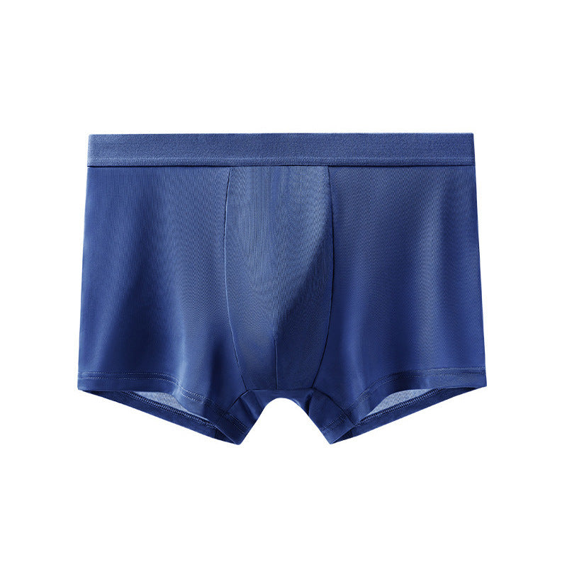 Summer Ice Silk Underwear Men's Thin Breathable Quick-drying.