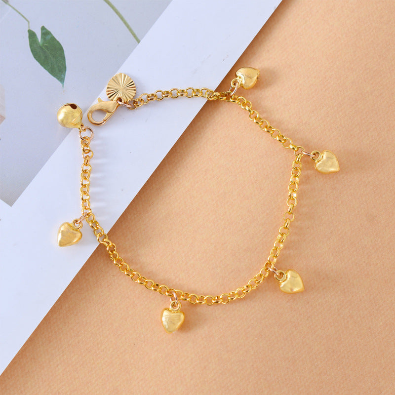 New Simple And Versatile Women Heart Bracelet Women Fashion Jewelry.