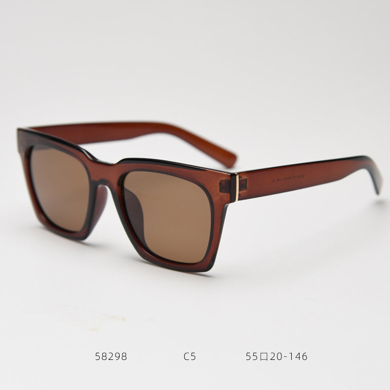 Box TR90 Polarized Sun Glasses Trendy Fashionable Man Female Online Influencer.