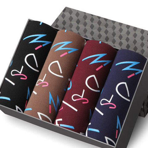 Loose trendy male boxer briefs.