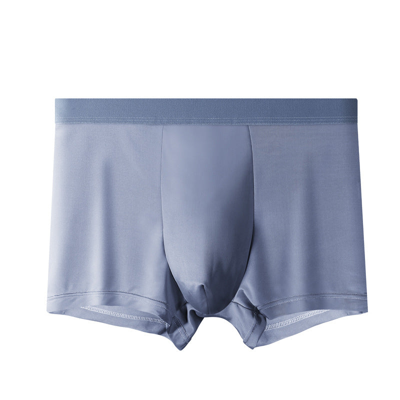 Summer Ice Silk Underwear Men's Thin Breathable Quick-drying.