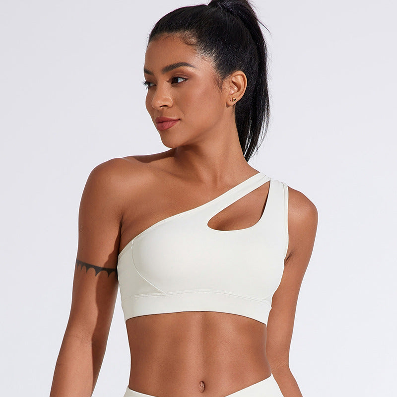 Hollow Out Shoulder Belt Underwear Sports Women's Yoga.
