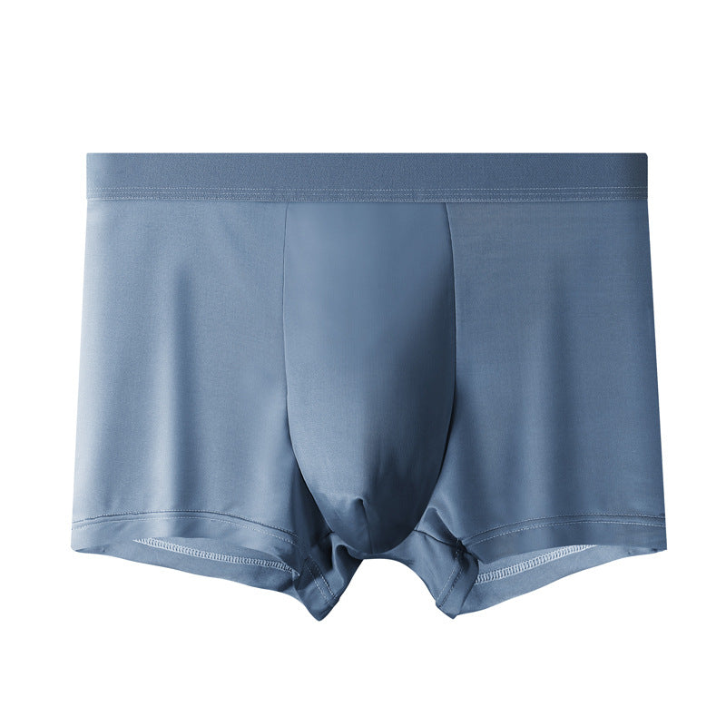 Summer Ice Silk Underwear Men's Thin Breathable Quick-drying.