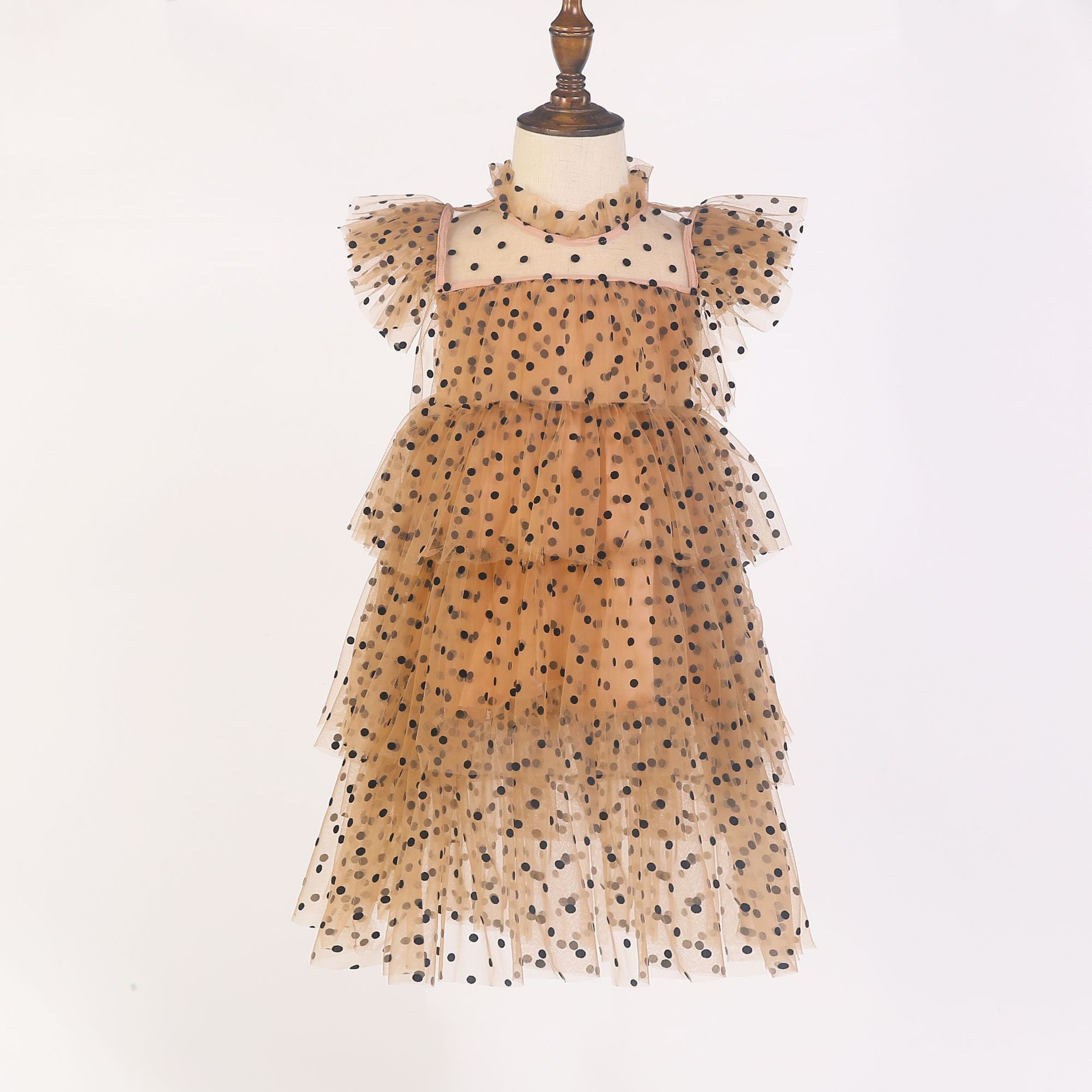 Girls' Dress Fairy Dress Star Sequins Cake.