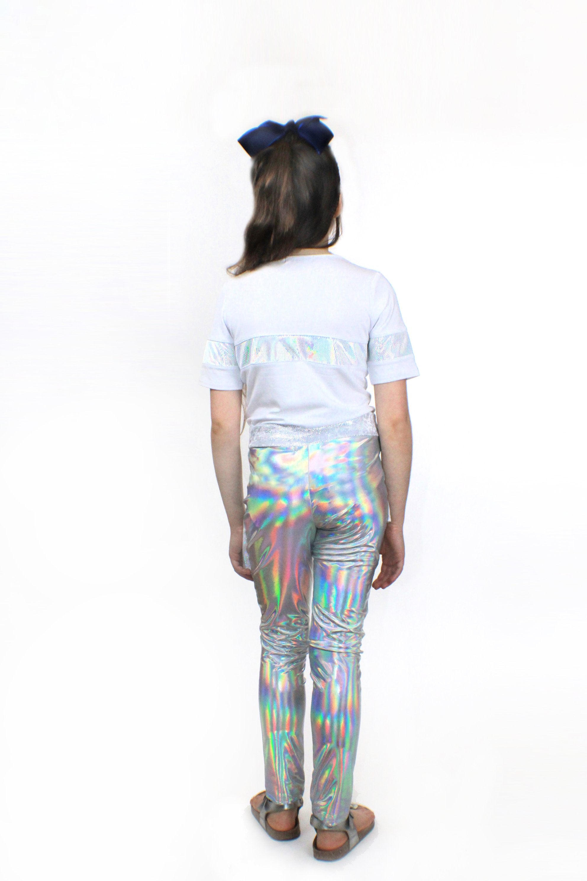 Stella, bamboo jersey and holographic sequin Top - Styles for everyone