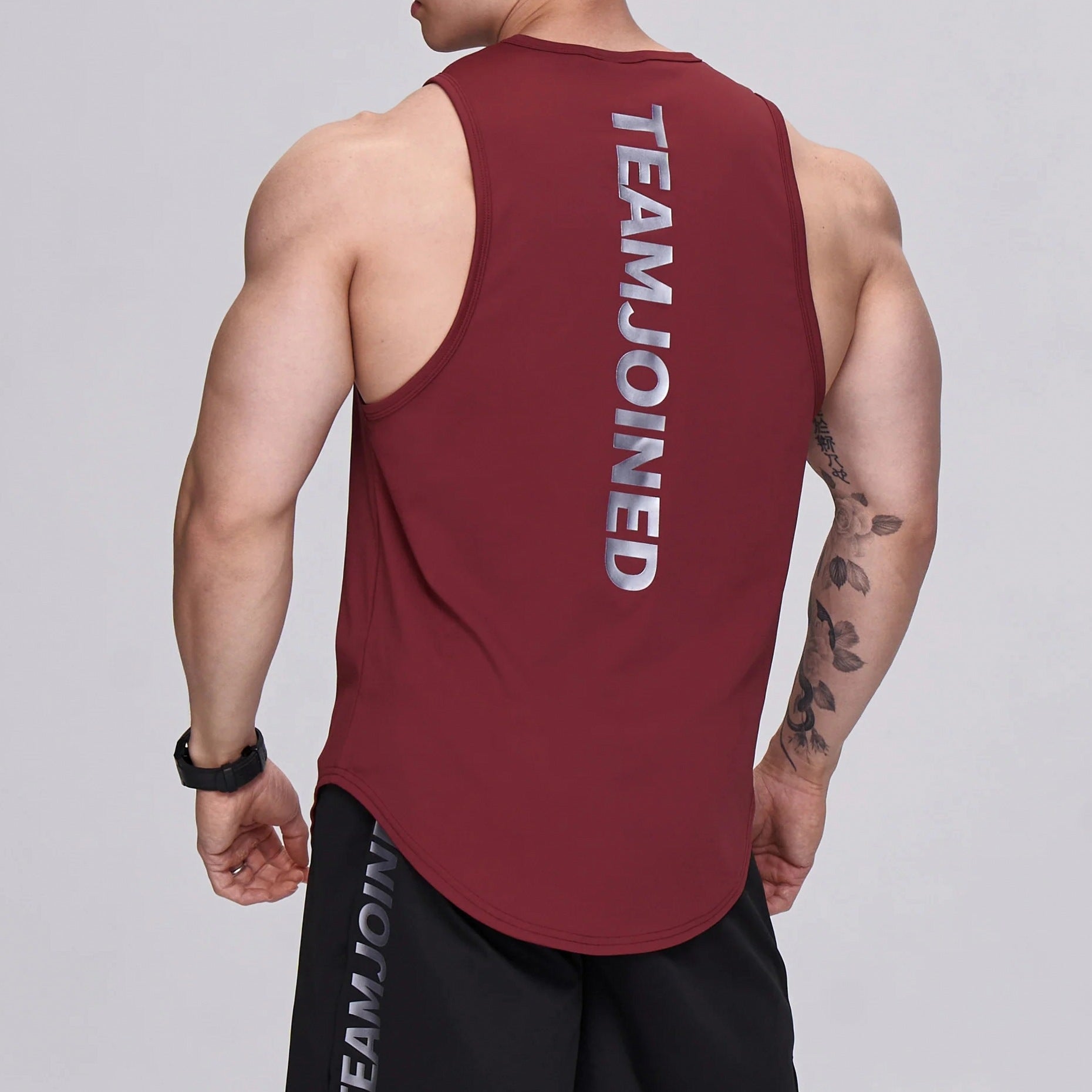 Fashion Slim Fit Breathable Sleeveless Shirt Men's.