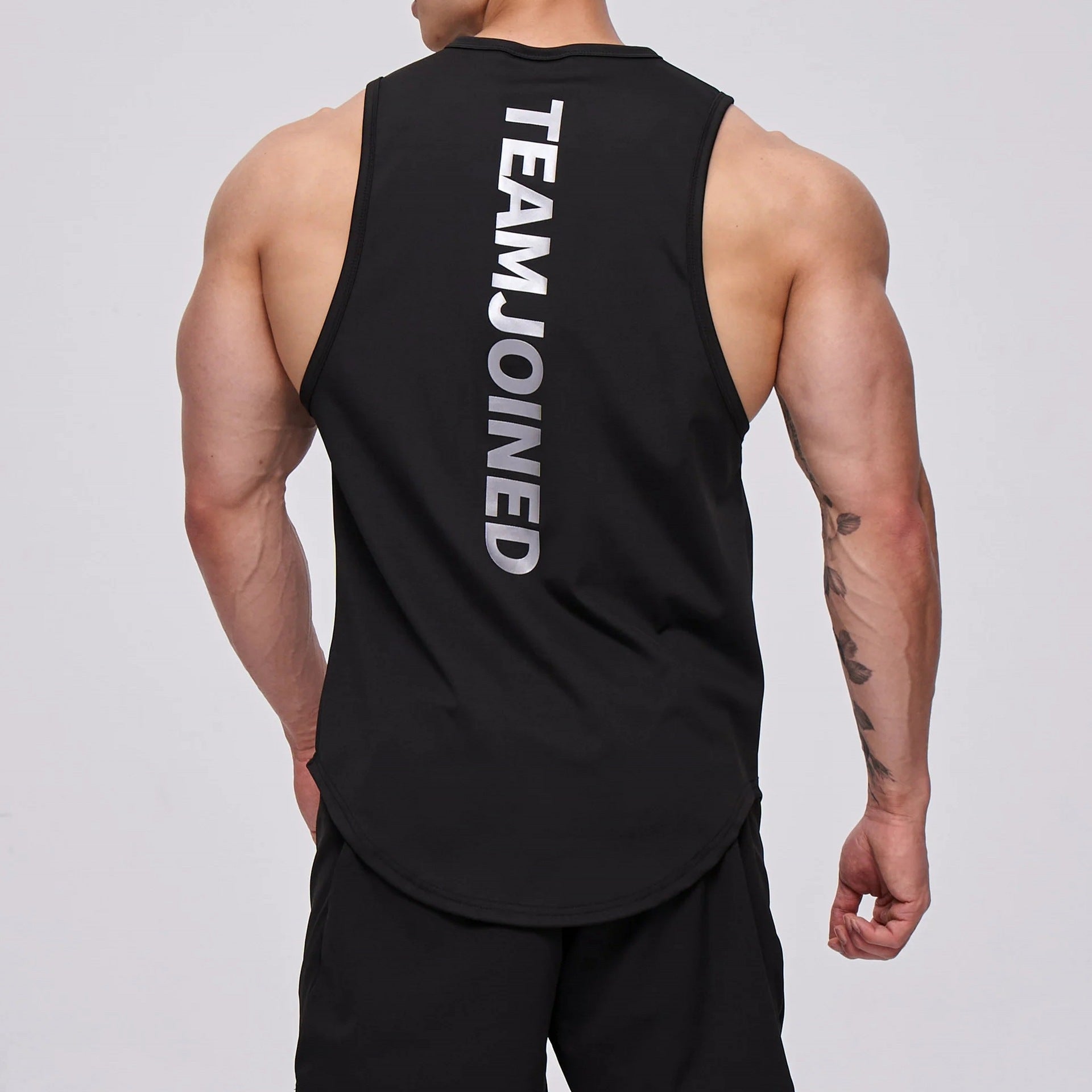 Fashion Slim Fit Breathable Sleeveless Shirt Men's.