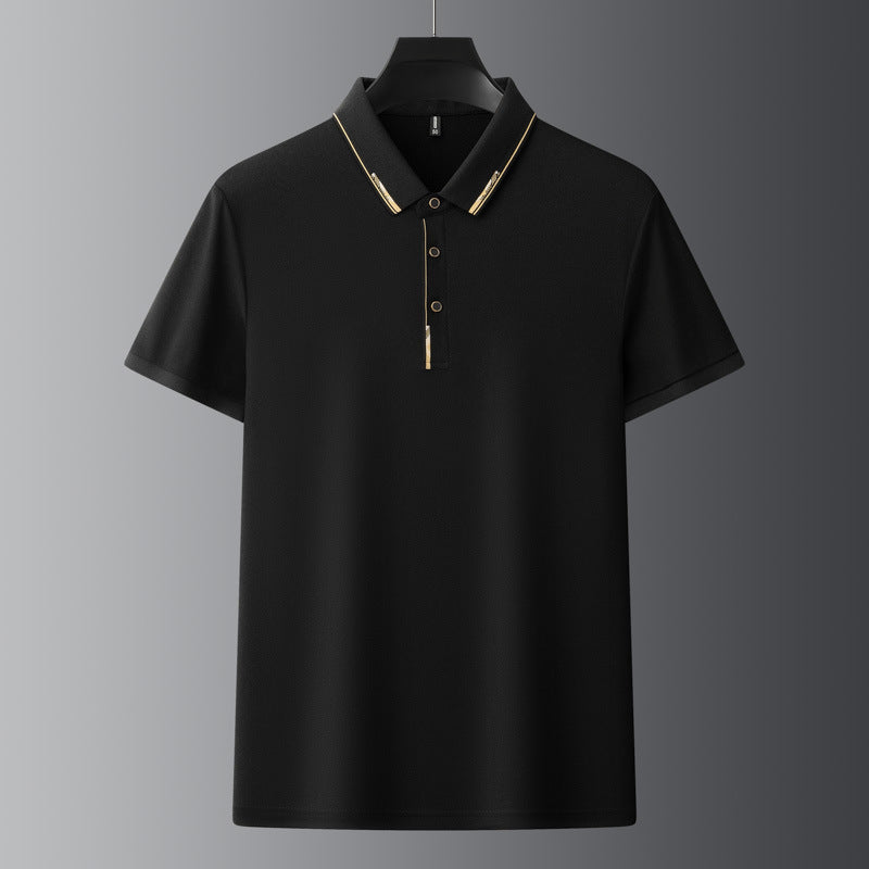 Summer Polo Shirt Comfortable Breathable Cool Feeling Men.