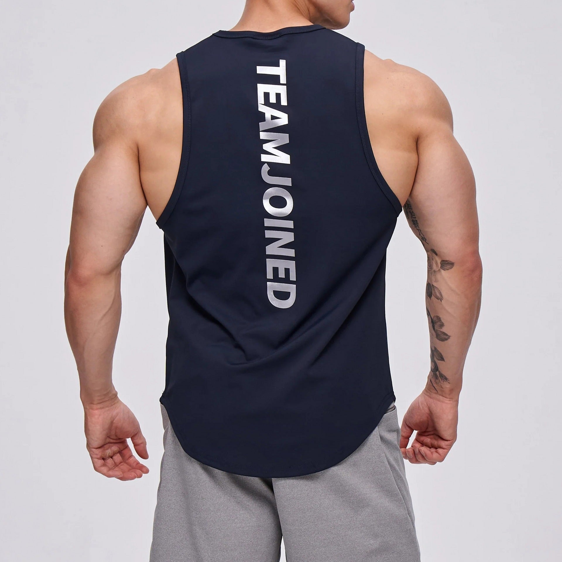 Fashion Slim Fit Breathable Sleeveless Shirt Men's.