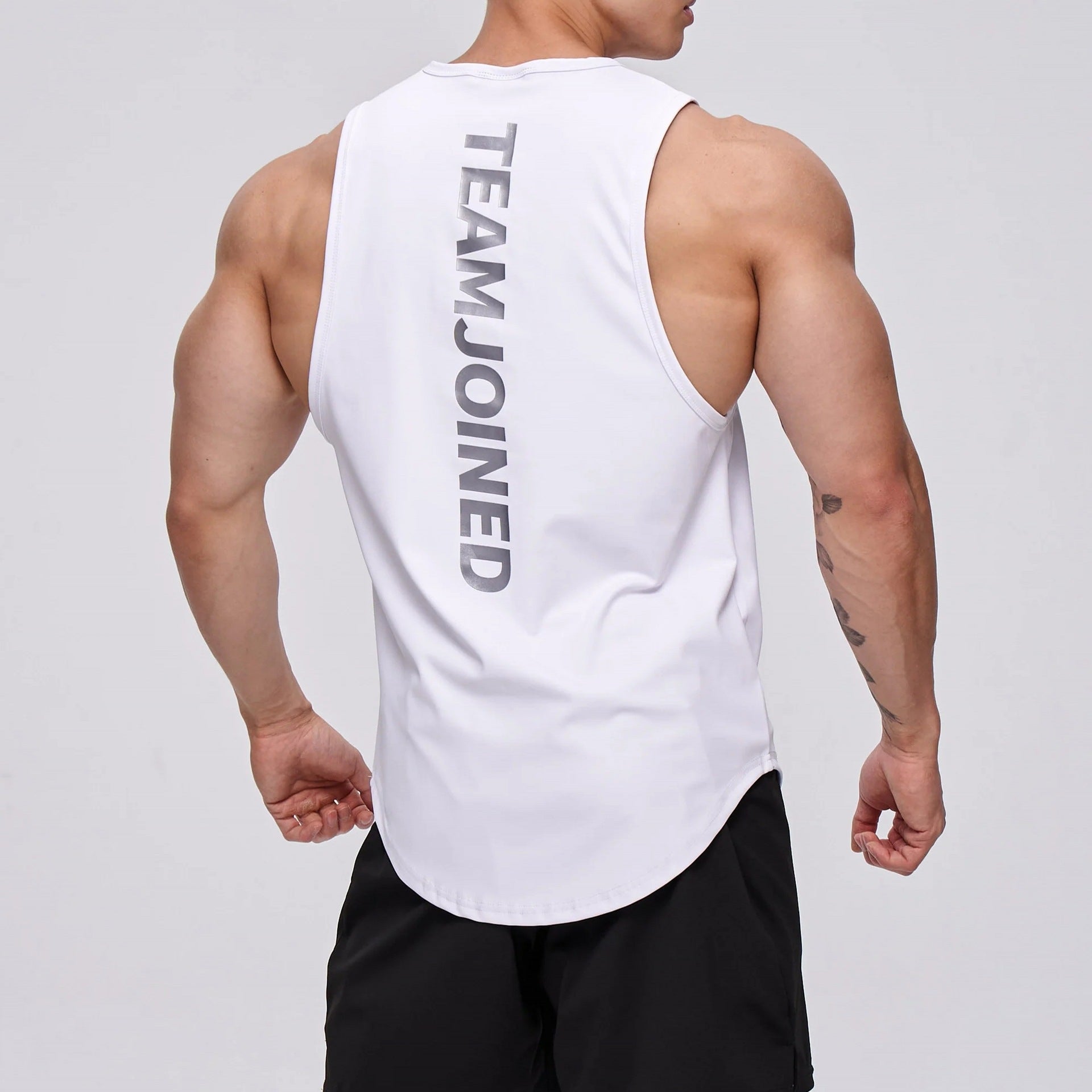 Fashion Slim Fit Breathable Sleeveless Shirt Men's.