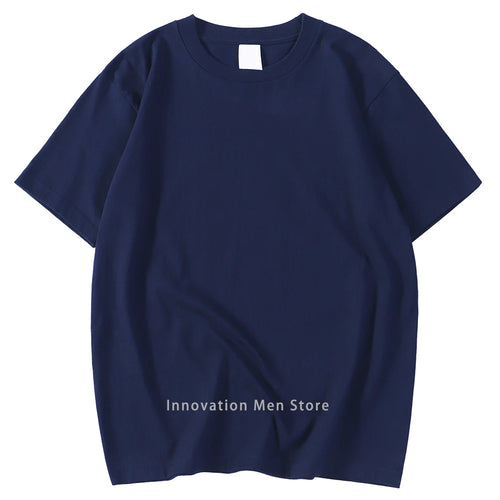 14 Colors Candy Color 100% Cotton T-Shirts Men Women Oversized Short - Styles for everyone