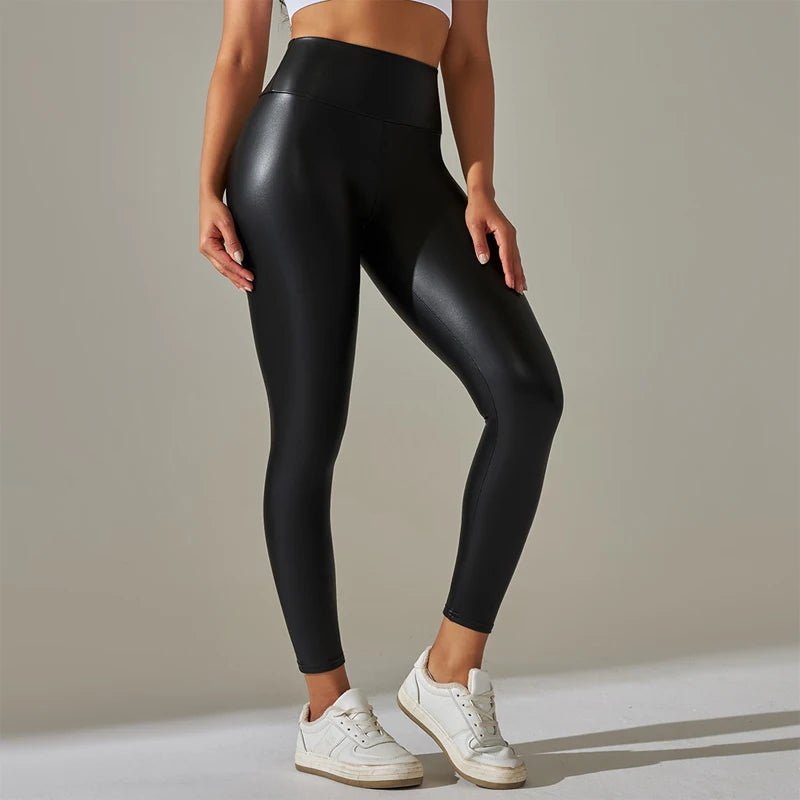 Trendy New Oversized WOMEN'S Leggings, High Waisted Tight and Sexy PU - Styles for everyone