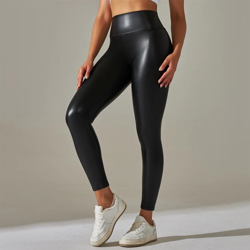 Trendy New Oversized WOMEN'S Leggings, High Waisted Tight and Sexy PU - Styles for everyone