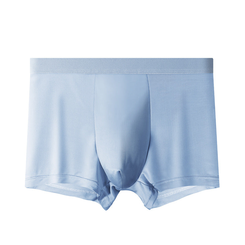 Summer Ice Silk Underwear Men's Thin Breathable Quick-drying.