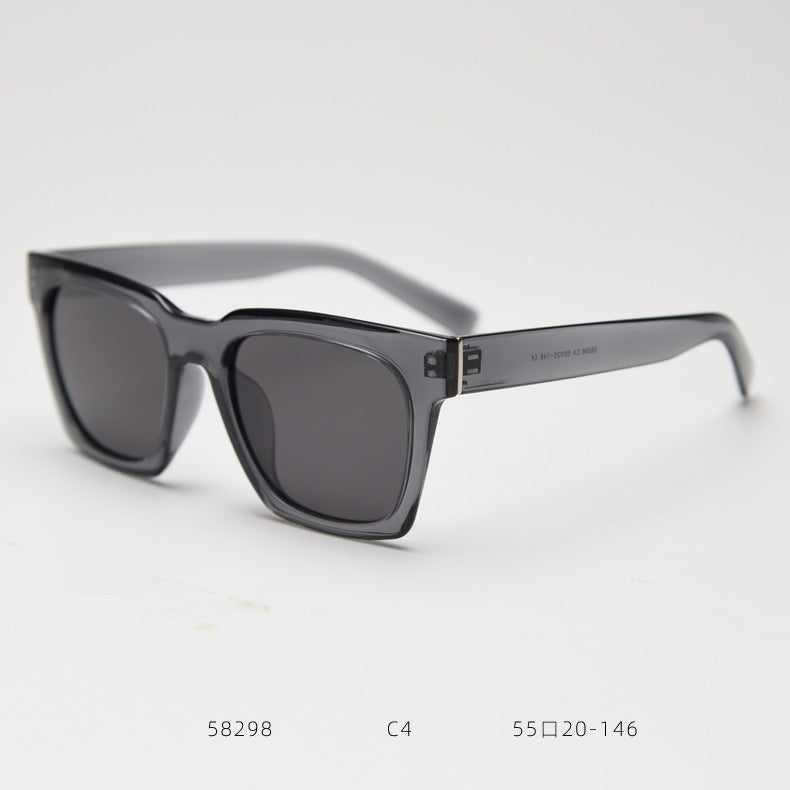 Box TR90 Polarized Sun Glasses Trendy Fashionable Man Female Online Influencer.