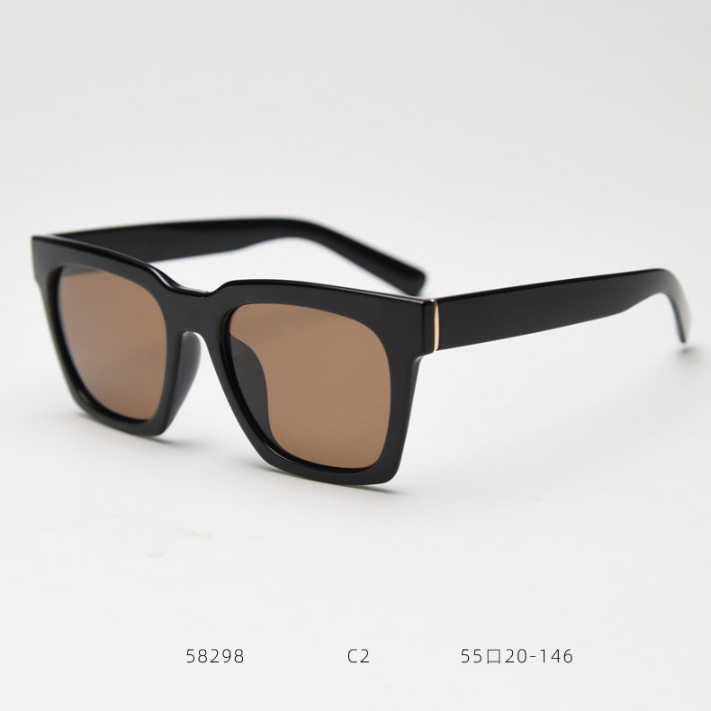 Box TR90 Polarized Sun Glasses Trendy Fashionable Man Female Online Influencer.