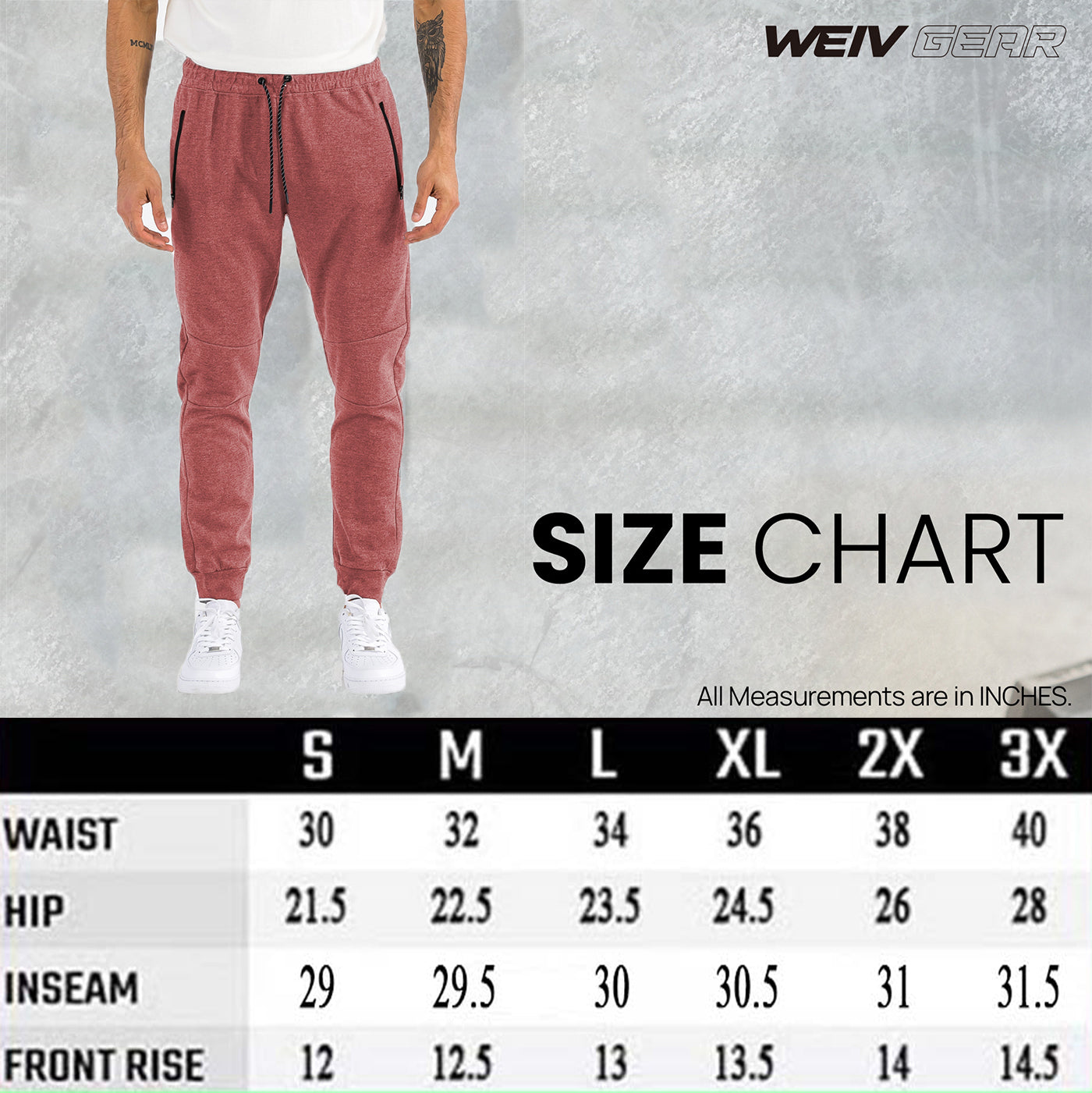 HEATHERED COTTON SWEATS - Styles for everyone