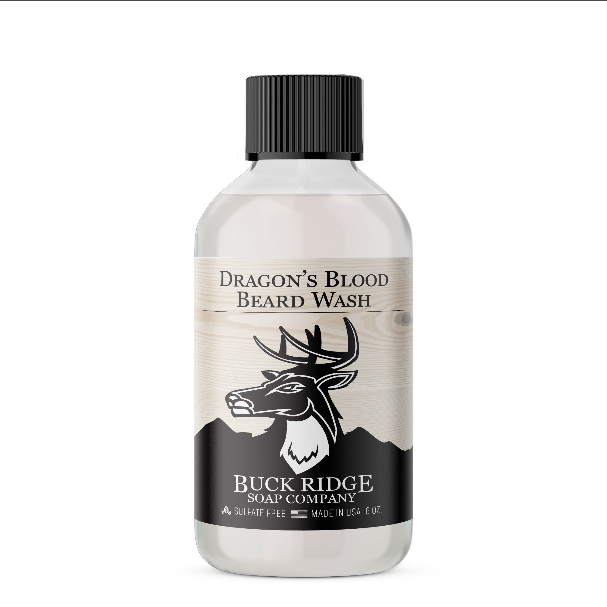 Buck Ridge Dragon's Blood Beard Wash - Styles for everyone
