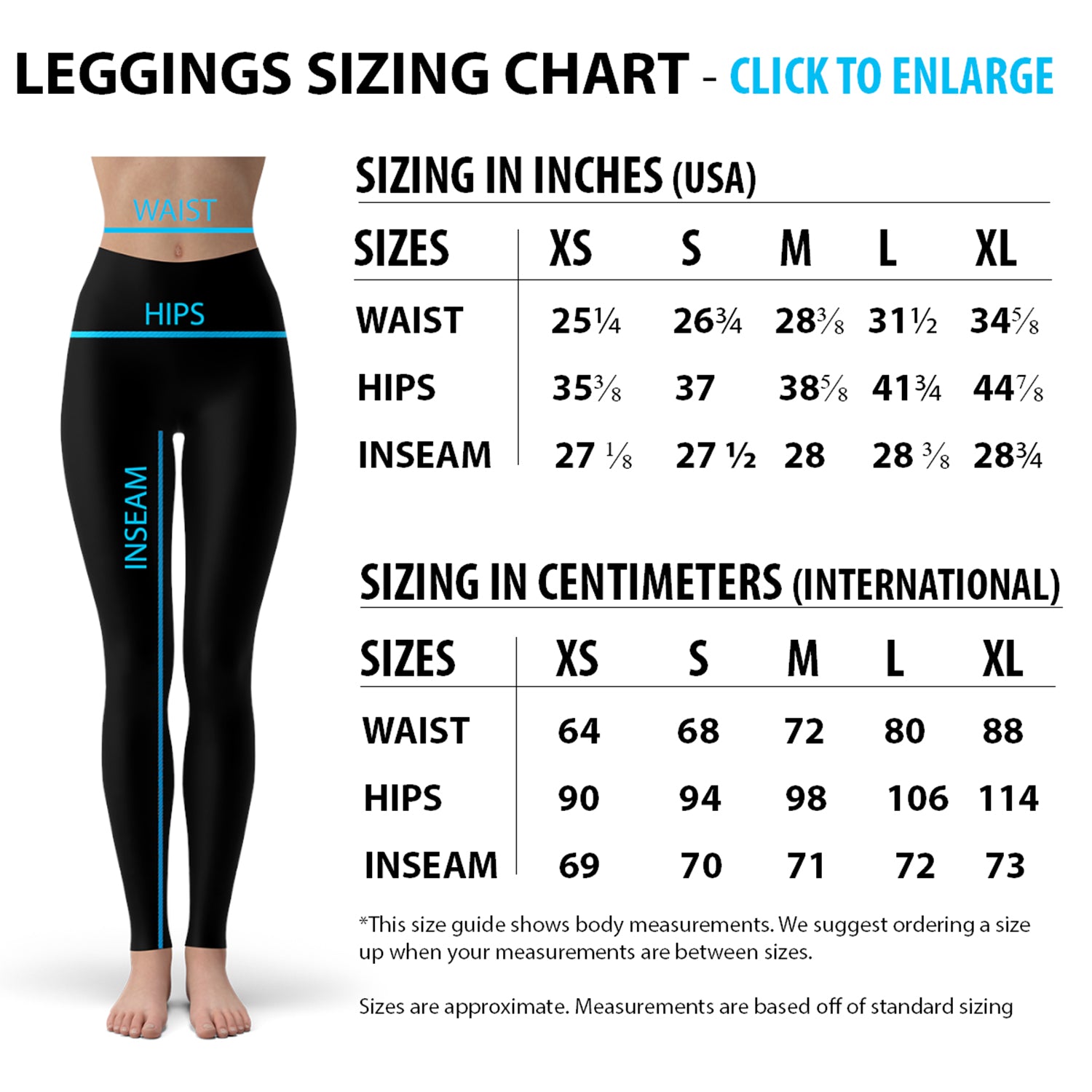 Womens Music Blue Leggings - Styles for everyone